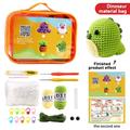 kit all'uncinetto per principianti borsa tote a forma di margherita kit fai da te per lavorare a maglia borsa tote a forma di margherita con tutorial video passo dopo passo kit all'uncinetto per