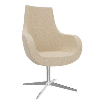 fm Büromöbel Sessel »Pirum« hohe Rückenlehne beige, 71x105.5x48 cm Image