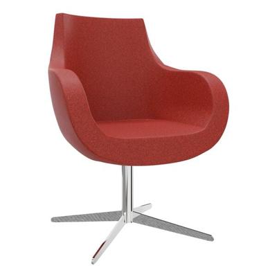 fm Büromöbel Sessel »Pirum« rot, 71x90x48 cm Image
