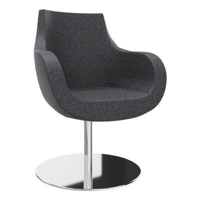 fm Büromöbel Sessel »Pirum« Tellerfuß schwarz, 71x93x48 cm Image