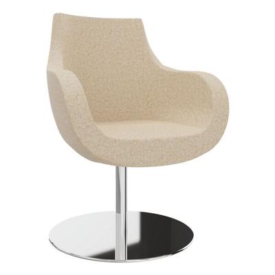 fm Büromöbel Sessel »Pirum« Tellerfuß beige, 71x93x48 cm Image