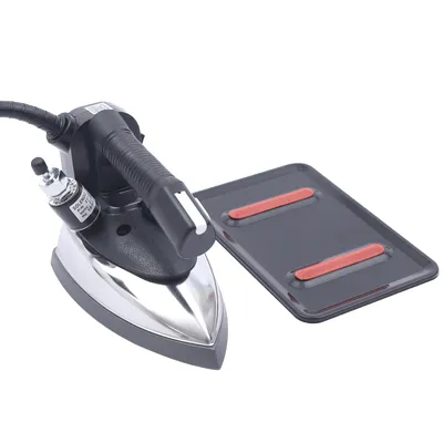 1200W Industrial Electric Steam Iron with 0.79 Gallon Water Tank Adjustable Temperature 140~428℉ with Scald-prevention Plate