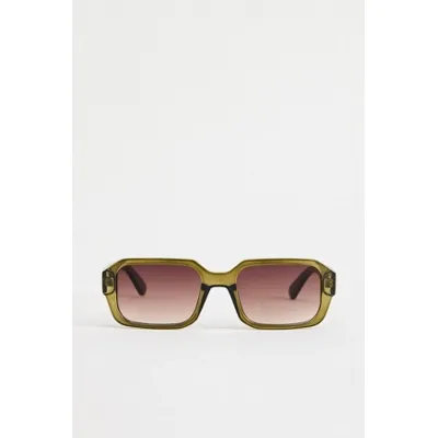UO Green Nate Sunglasses - Green at Urban Outfitters