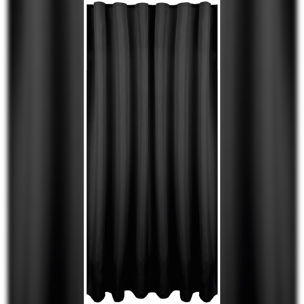 Bestlivings Dekoschal Ellen Universalband, 140x245 cm - Schwarz Image