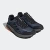 Trailrunningschuh ADIDAS TERREX "TRAIL RIDER GORE-TEX TRAILRUNNING", Gr. 41, blau (wonder steel, core schwarz, impact orange), Synthetik, Textil, sportlich, Schuhe, wasserdicht