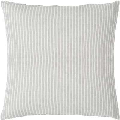 Dekokissen PAD "Fiora", grau (light grau, gestreift), B:40cm L:40cm, Baumwolle, Dekokissen_Sitzkissen_Kissenhüllen, einzigartiges Design, Kissenhülle ohne Füllung, 1 Stück Image