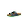 Pantolette LICO "Pantolette Bioline Kids", Gr. 32, blau, Synthetik, Schuhe