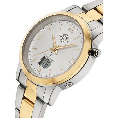 Funkuhr, bunt (bicolor), Armbanduhren, Damen, Quarzuhr Funkuhr Image