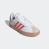 Sneaker ADIDAS SPORTSWEAR, Gr. 38,5, cloud weiß, preloved scarlet, gold metallic, Synthetik, Leder, sportlich, Schuhe, inspiriert vom Design des adidas samba