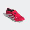 Fußballschuh ADIDAS PERFORMANCE "PREDATOR PRO FOLD-OVER TONGUE FG", Gr. 44, rot (lucid rot, cloud weiß, core schwarz), Synthetik, sportlich, Schuhe