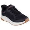Slip-On Sneaker SKECHERS "BOBS SQUAD 4", Damen, Gr. 37, schwarz, Mesh, Synthetik, sportlich, Schuhe, Slipper, Freizeitschuh, Halbschuh mit Memory Foam, Topseller