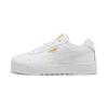Sneaker PUMA "ROMA FEMININE WNS", Gr. 39, weiß (puma weiß), Leder, unifarben, sportlich, Schuhe