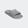 Badesandale ADIDAS SPORTSWEAR "ADILETTE AQUA", Gr. 40,5, grau (grau two, grau two, grau two), Synthetik, sportlich, Schuhe