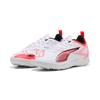 Fußballschuh PUMA "ULTRA 5 PLAY TT JR", Gr. 37, puma weiß, puma schwarz, glowing rot, Synthetik, sportlich, Schuhe