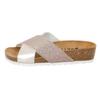 Pantolette LICO "Pantolette Bioline Prime", Gr. 40, rosa, Synthetik, Schuhe