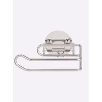 Badaccessoire-Set HEINE HOME, silber (silberfarben), Stahl, Badaccessoires-Sets