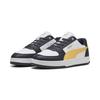 Sneaker PUMA "Caven 2.0 Sneakers Erwachsene", Gr. 45, blau (new navy sunny gelb weiß blau), Obermaterial: Synthetik, Textil; Futter: Textil; Innensohle: Textil; Laufsohle: Gummi, Schuhe