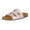 Pantolette LICO "Pantolette Bioline Sensation", Gr. 32, rosa, Synthetik, Schuhe