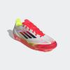 Fußballschuh ADIDAS PERFORMANCE "F50 PRO FG", Gr. 44, bunt (cloud weiß, core schwarz, solar gelb), Synthetik, Textil, sportlich, Schuhe