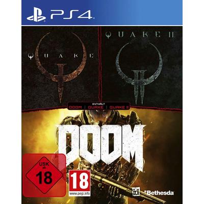 BETHESDA Spielesoftware "id Action Pack Vol. 4 (Quake [Enhanced] + Quake 2 [Enhanced])", weiß, neutral, PlayStation 4, Games