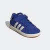 Klettschuh ADIDAS SPORTSWEAR "GRAND COURT 00S KIDS", Gr. 33, blau (semi lucid blau, sanftes weiß, gum10), Leder, Textil, sportlich, Schuhe, Design auf den Spuren des adidas Superstar