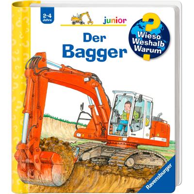 Buch RAVENSBURGER "Wieso? Weshalb? Warum? junior, Band 38: Der Bagger", bunt, B:18,0cm H:19,7cm T:2,0cm, Bücher