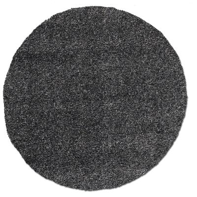 Teppich OCI DIE TEPPICHMARKE "LOBBY SHAGGY", grau (grau, dunkel), H:52mm Ø:100cm, Polypropylen (PP), Teppiche, Wohnzimmer Image