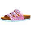 Pantolette LICO "Pantolette Bioline Kids", Gr. 31, rosa, Synthetik, Schuhe Pantolette Schlappen