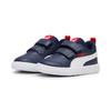 Sneaker PUMA "COURTFLEX V3 V INF", Gr. 20, blau (puma navy, puma weiß, puma rot), Synthetik, unifarben, sportlich, Schuhe, für Kinder