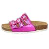 Pantolette LICO "Pantolette Bioline Trendy", Gr. 31, pink (rosa), Synthetik, Schuhe Damenschuh Hausschuh Pantolette Schlappen Sommerschuh