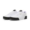 Sneaker PUMA "CARINA 3.0", Gr. 37, puma weiß, puma gold, puma schwarz, unifarben, sportlich, Schuhe