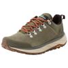 Wanderschuh JACK WOLFSKIN "TERRAVENTURE URBAN LOW M", Gr. 41, grün (khaki, oran), Leder, Textil, sportlich, Schuhe