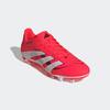 Fußballschuh ADIDAS PERFORMANCE "PREDATOR CLUB FG/MG", Gr. 43, rot (lucid rot, cloud weiß, core schwarz), Synthetik, sportlich, Schuhe