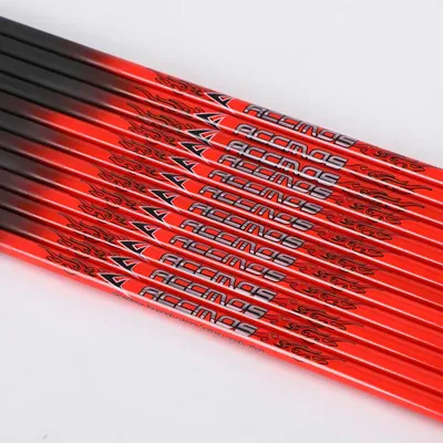 6/12/18pcs Pure Carbon Arrow Shafts ID 6.2/4.2mm 32 inch Spine 300 340 400 500 600 700 800 for Archery Hunting/Shooting