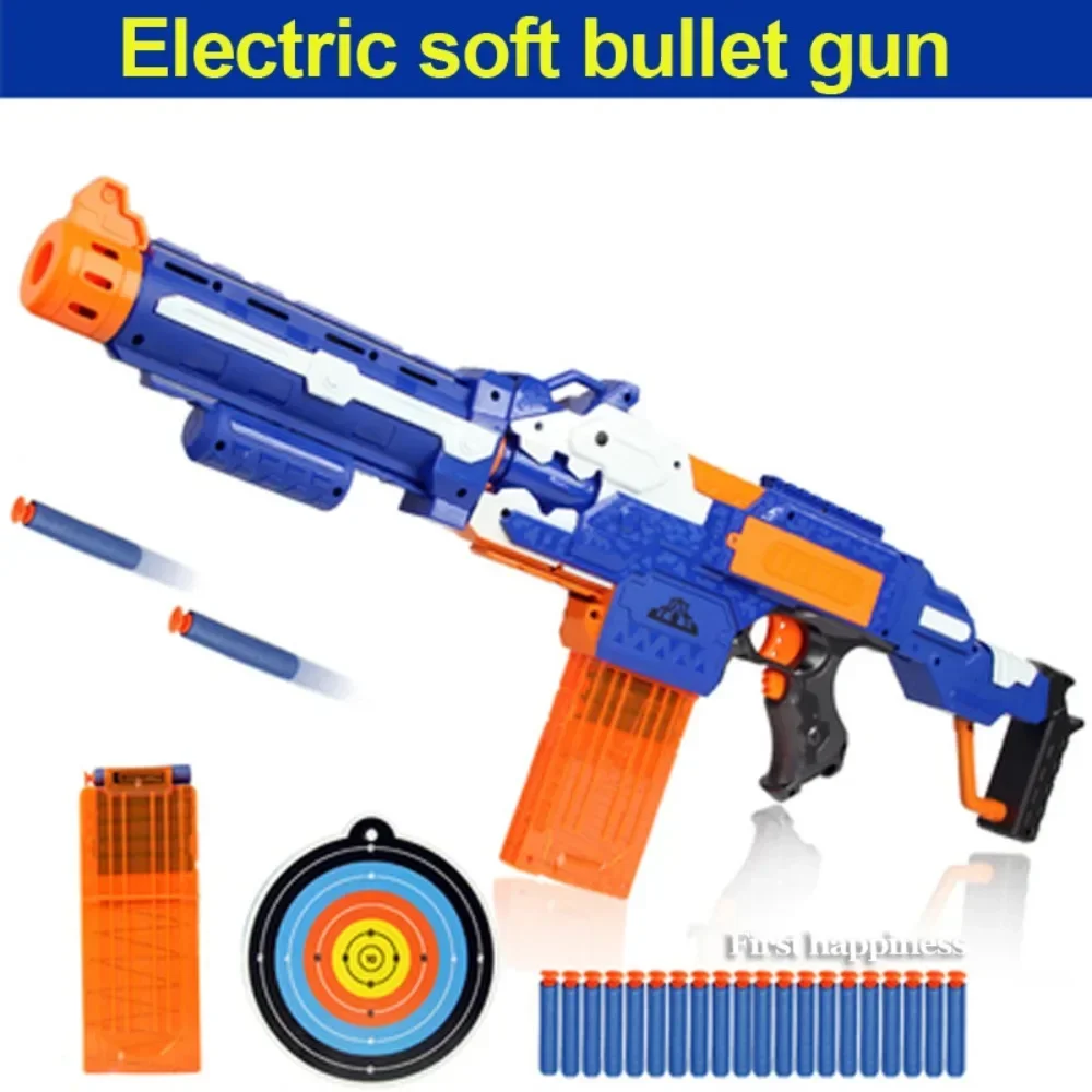 Elektrische DartsToyAirsoft für Nerfs Gun Weiche 7,2 cm Loch Kopf Kugeln Schaum Sicher Sucker Bullet für Nerfs Blasters Jungen Spielzeug Kinder Image