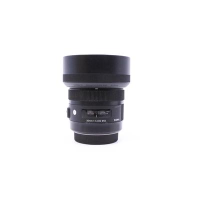 Used Sigma 30mm f/1.4 DC HSM ART - Sigma A Fit