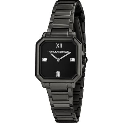 Karl Lagerfeld Damenuhr Edelstahl One Size Damen Image