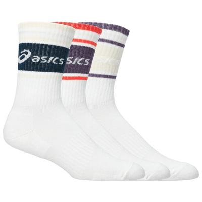 Asics - 3 Pack Logo Crew Sock - Multifunktionssocken 35-38 - I | EU 35-38 weiß Image