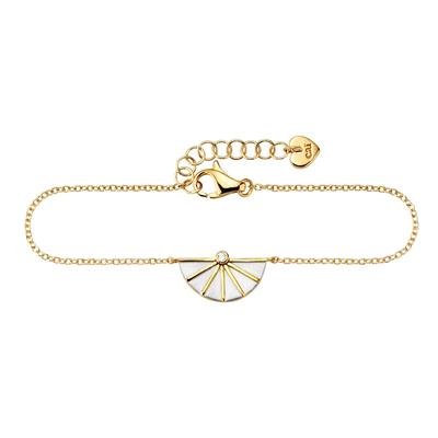caï Armband 925/- Sterling Silber Zirkonia weiß 15+3cm Damen Image