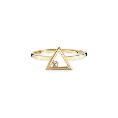 caï Ring 925/- Sterling Silber Zirkonia weiß 054 (17,2) Damen Image