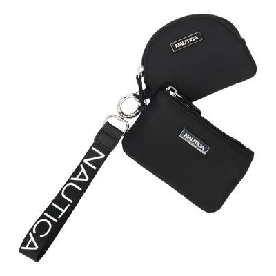 Nautica Women's Coin Wristlet Black, OS