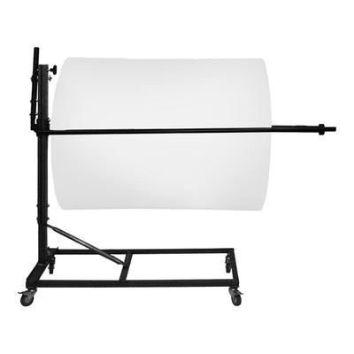 Lavex 36" Mobile Single-Arm Floor Packaging Dispenser with Tear Tag EP-6420-36