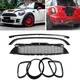 Griglia anteriore Faro Telaio Lampada posteriore Copertura Lunetta Griglia Contorno Trim Per BMW MINI COOPER R55 R56 R57 R58 R59 2007-2015 JCW Solo