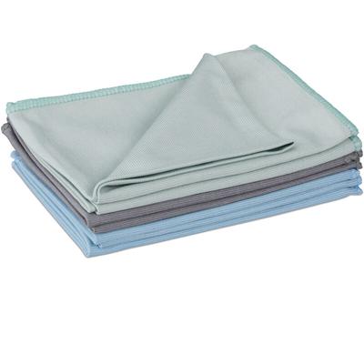 Relaxdays - Mikrofasertücher 6er Set, 40x60, saugfähige Poliertücher Allzweckreinigung, waschbar, Image