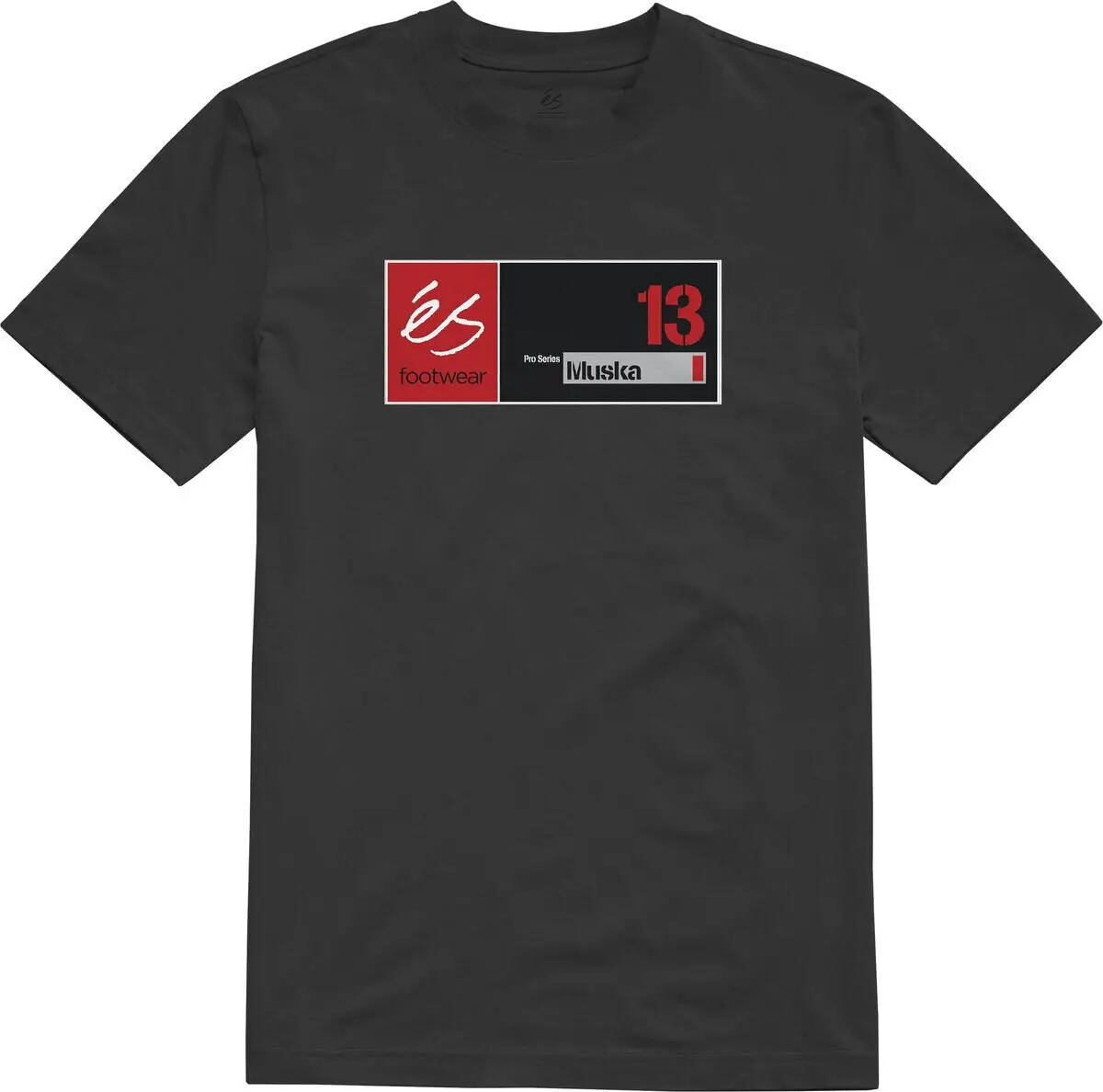 Es Skateboard Schuhe T-Shirt die Muska 13 schwarz
