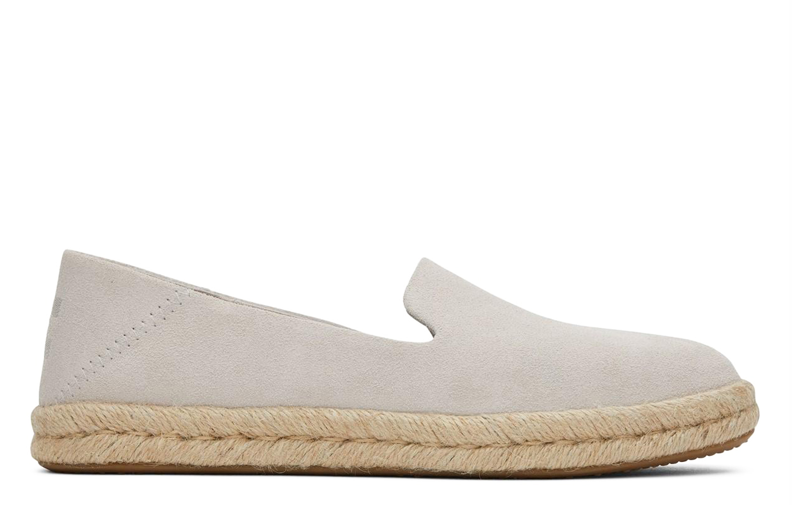 Toms Santiago Suede Womens Shoes - Grey - Size UK 7 | Toms Sale | Discount Designer Brands