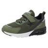 Sneaker KANGAROOS "KX-Arg EV", Gr. 30, olive, jet schwarz, Textil, Synthetik, sportlich, Schuhe