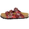 Pantolette LICO "Pantolette Bioline Leave", Gr. 41, rot, Synthetik, Schuhe, Topseller