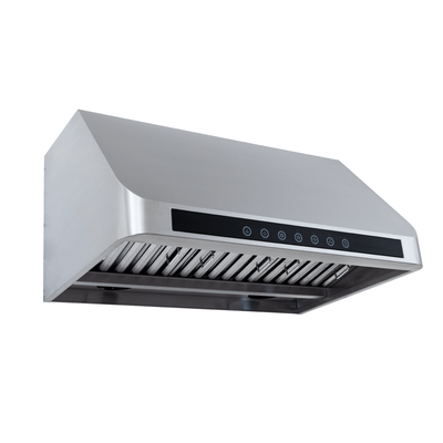 PLJW 101 Under-Cabinet Range Hood, Ducted, 1000/2000 CFM, Stainless Steel Finish | Proline Range Hoods / 30 inches wide / Single (1000 CFM)