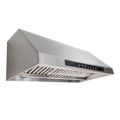 PLJW 102 Ductless convertible Under Cabinet Range Hood with Premium Stainless Steel - Max performance and quality / 42 inches wide / 430 Stainless Steel (Indoors)